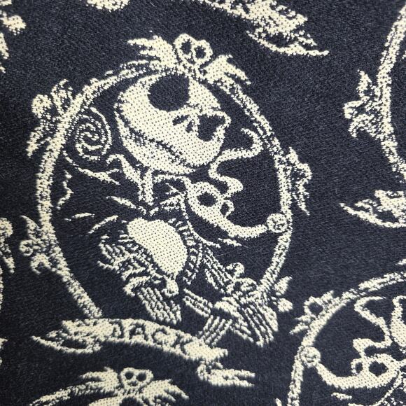 Jack Skellington Tapestry Fabric Crossbody Bag. Hippie. Gothic. Whimsical. Boho - Picture 11 of 14
